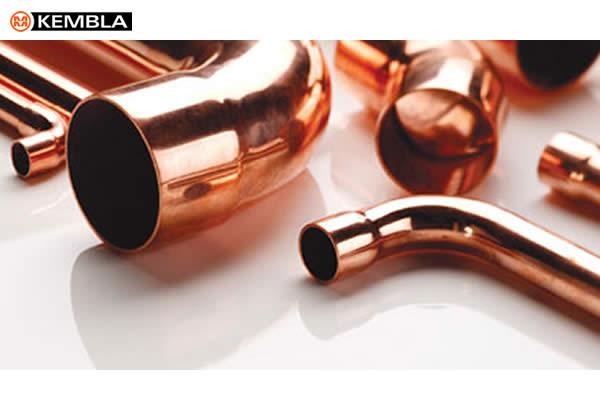 Kembla copper tubes and press-fit fittings EN1057 standard 