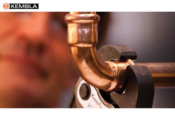 Kembla Kempress tools for press-fit fittings for compression and capillary (EN1254) pipes 