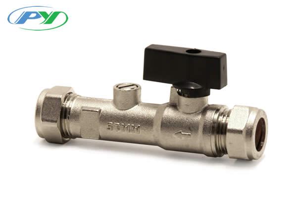 Combined Double Check Valve &amp; Isolating Valve DZR Metal Copper x copper 