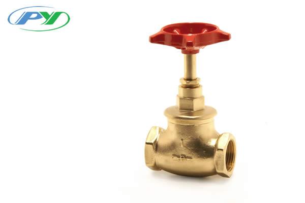 Brass Stopvalve (BS 1010) Iron wheel Female iron x female iron 