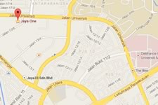 small map of H Rogers (M) Sdn Bhd office location