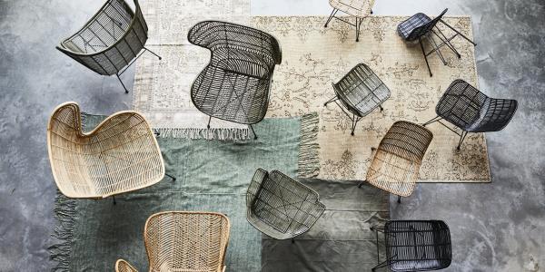 The range of designer products includes modern rattan furniture, lightings, cushions, carpets, rugs, accessories, glassware, tableware and wall decor to mention just a few. 